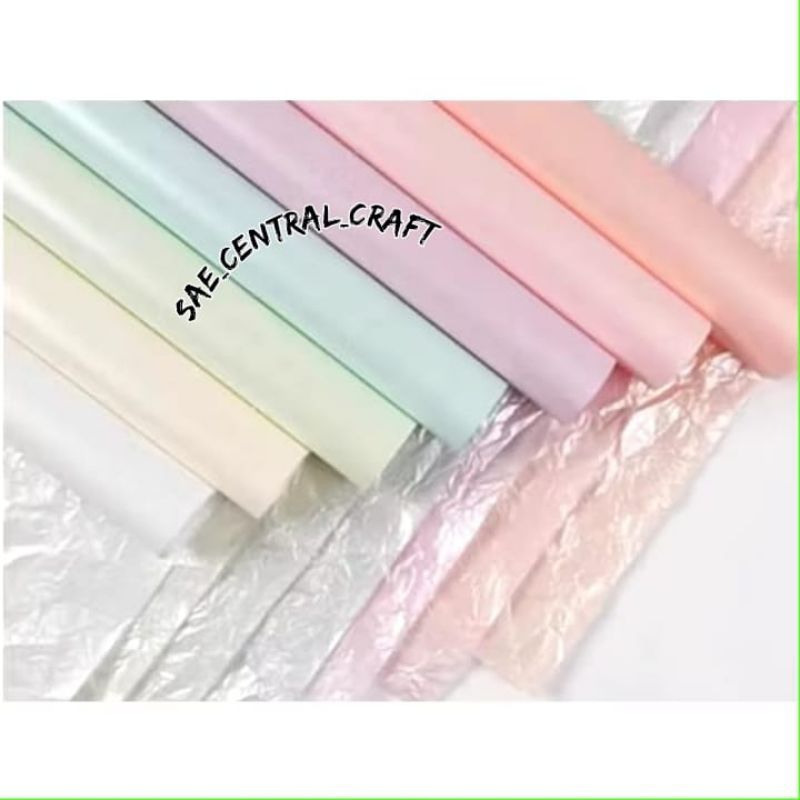 

Kertas Serut Buket Bunga Free Packing Kertas Cellophane Pearlescent Non Waterproof Flower Wrapping Paper Tissue Cellophane Murah Semi Transtulent Cellophane Polos