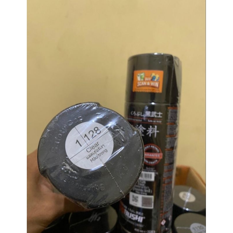 Pilok pilox samurai clear 128 400ml pernis clear bening glossy