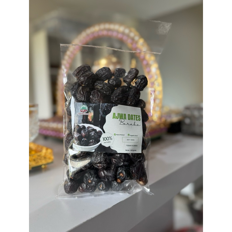 

Kurma Ajwa refill Premium quality 500 gram
