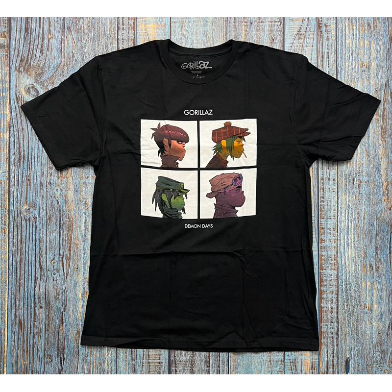 Kaos T-Shirt Band Gorillaz - Demon Days Official Merchandise