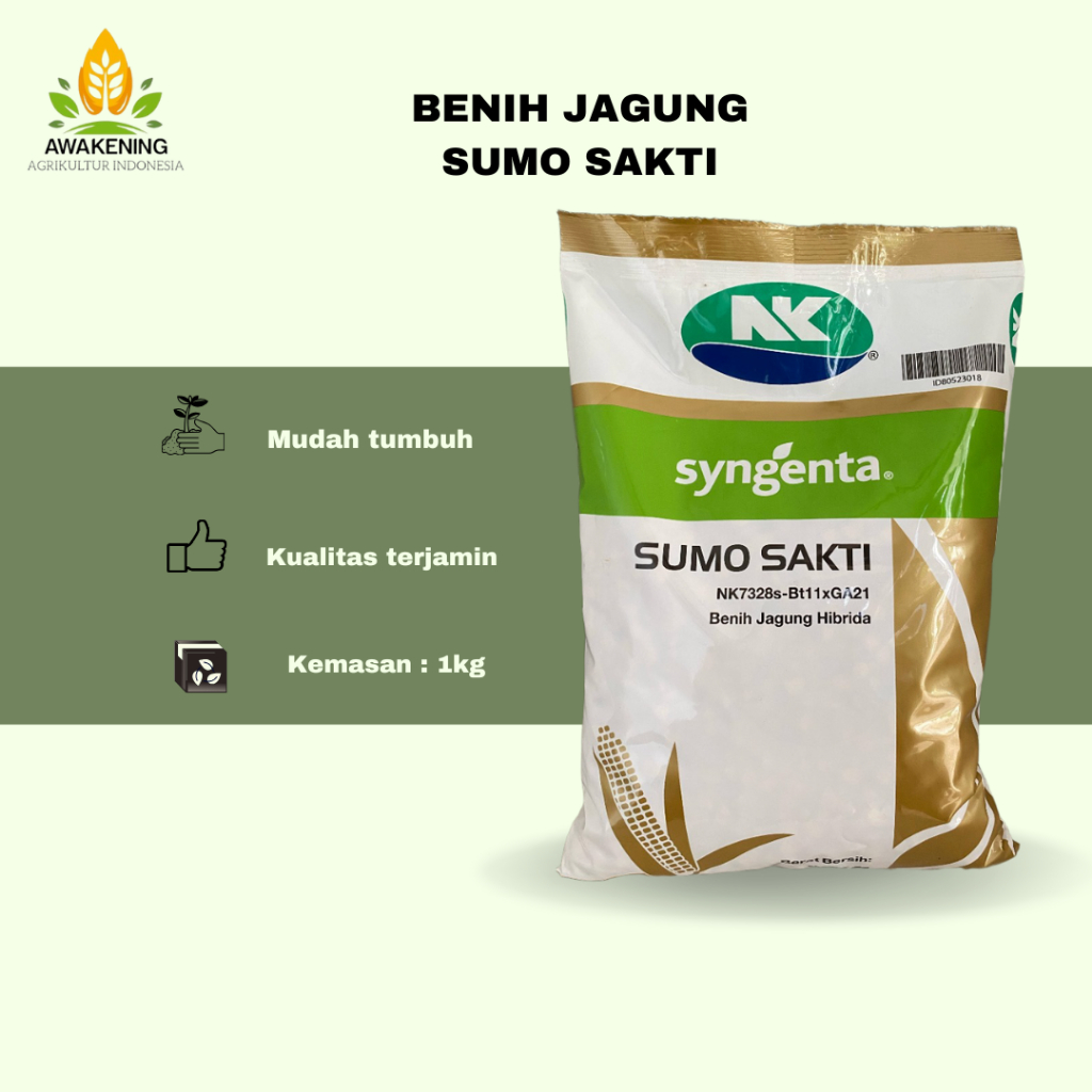 BENIH JAGUNG HIBRIDA SUMO SAKTI 1KG