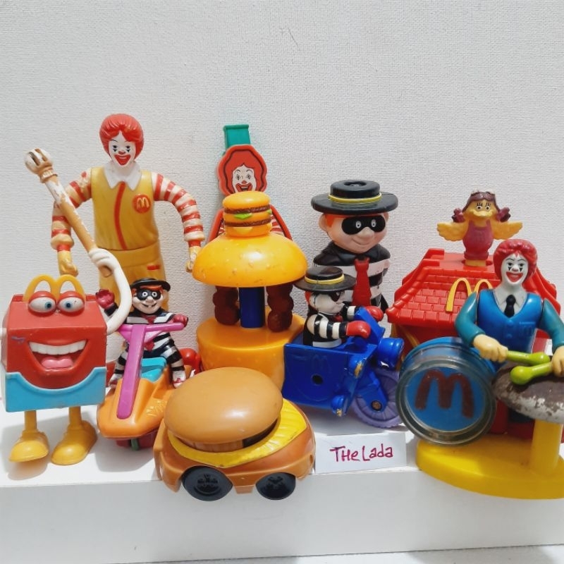 mainan anak happy meal  maskot Ronald  mcd preloved