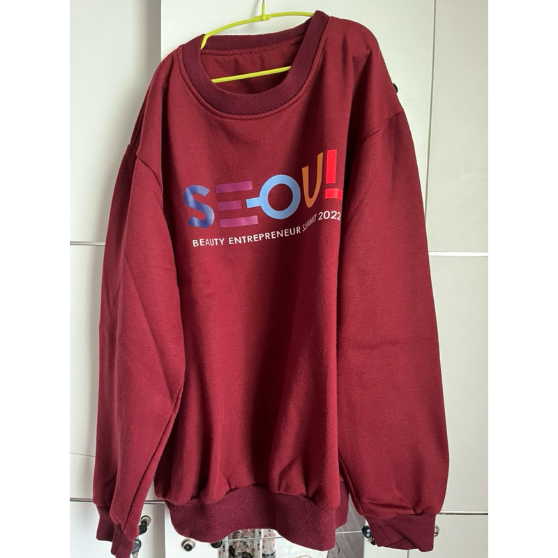 Preloved Sweater Oriflame Maroon