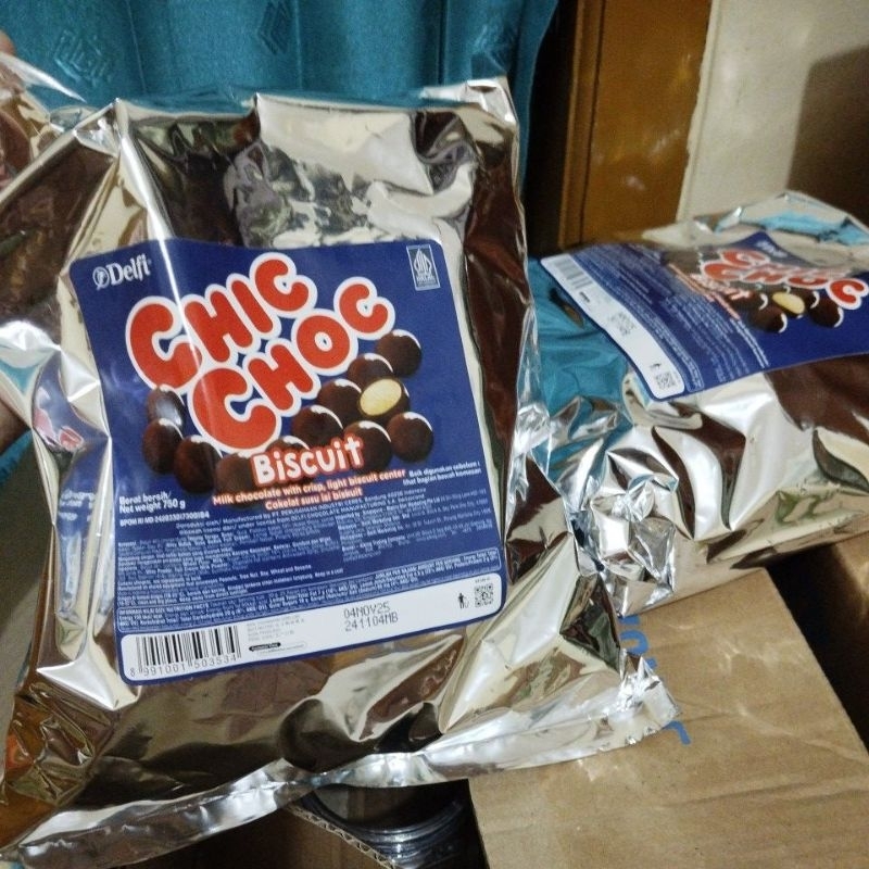 

Cokelat Delfi Chic Choc Biskuit Coklat 750gr