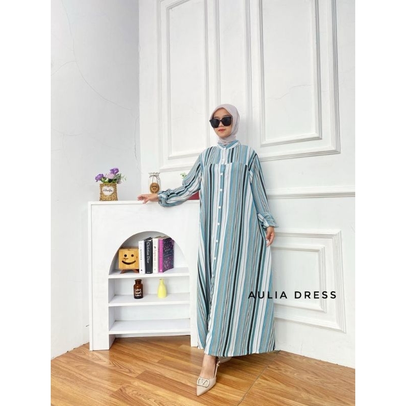 AULIA DRESS/ DRESS SALUR/GAMIS SALUR