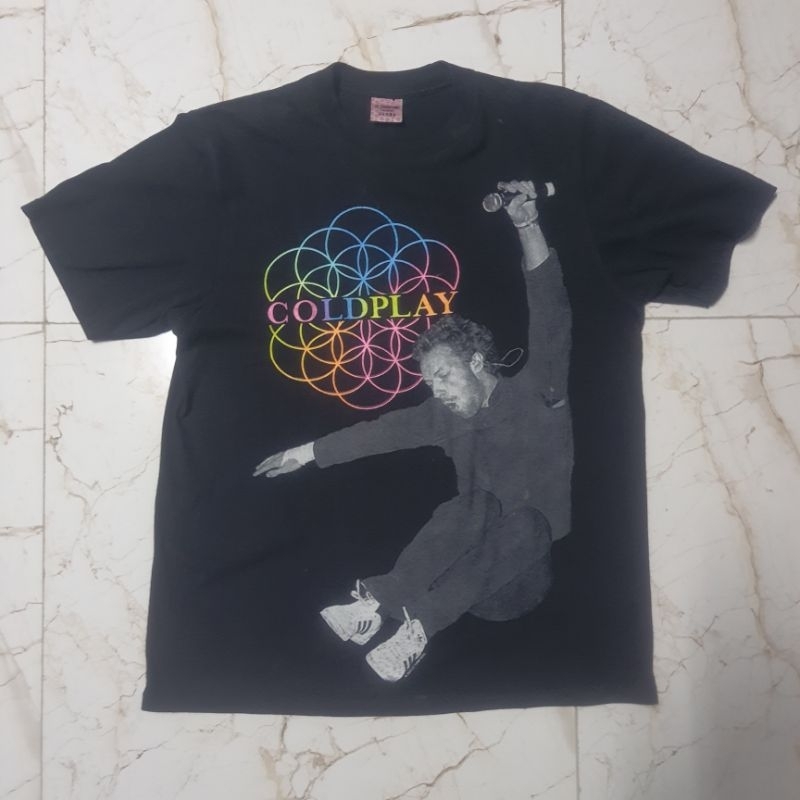kaos Coldplay tour jakarta