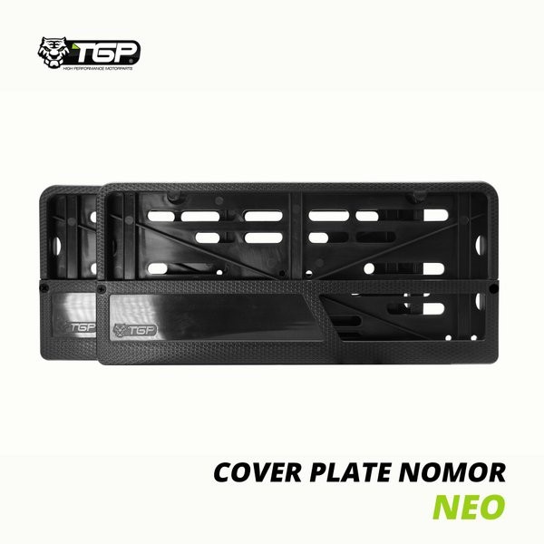 Cover Plat Nomor Motor NEO TGP / Dudukan Plat Nomor Motor / Bingkai Plat Nomor Motor /Aksesoris Vari