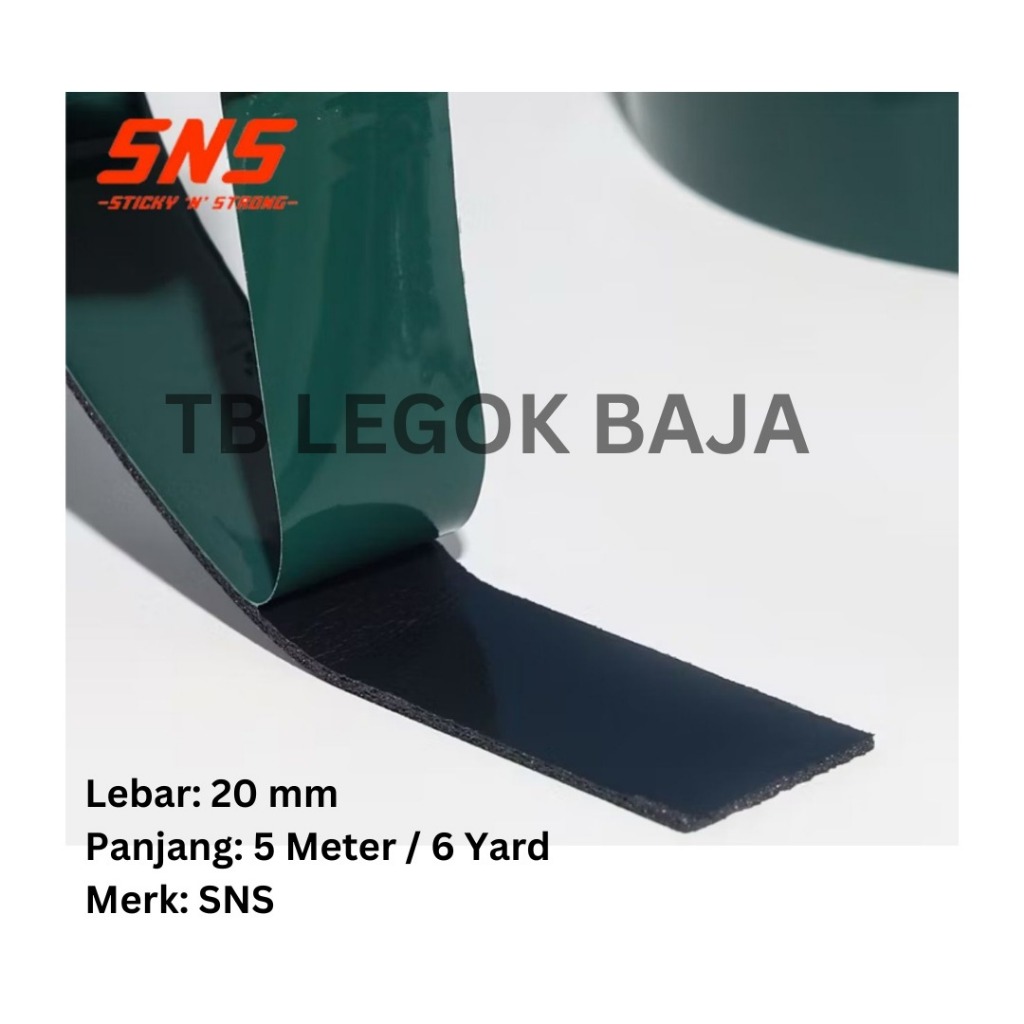 

DOUBLE TAPE FOAM 24MM X 5 METER (6 YARD) SUPER LENGKET