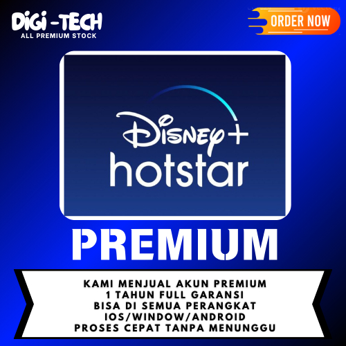 DISNEY HOTSTAR PREMIUM GARANSI TERBAIK