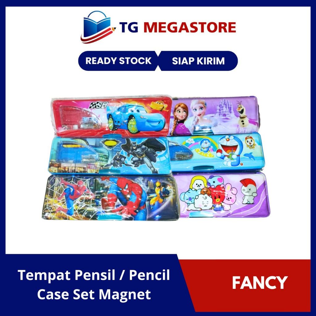 

Tempat Pensil / Pencil Case Fancy Set Magnet GP-65088