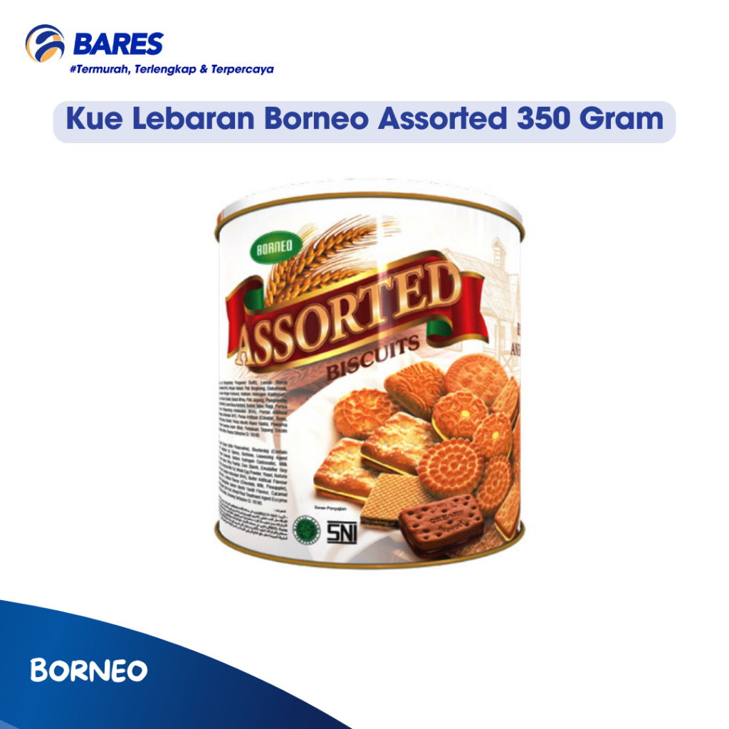 

Biskuit Kaleng Borneo Assorted 350 Gram