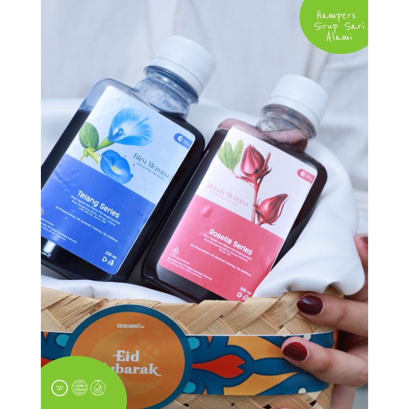 

Sirup Sari Telang Sereh dan Rosella Sereh Gula Singkong