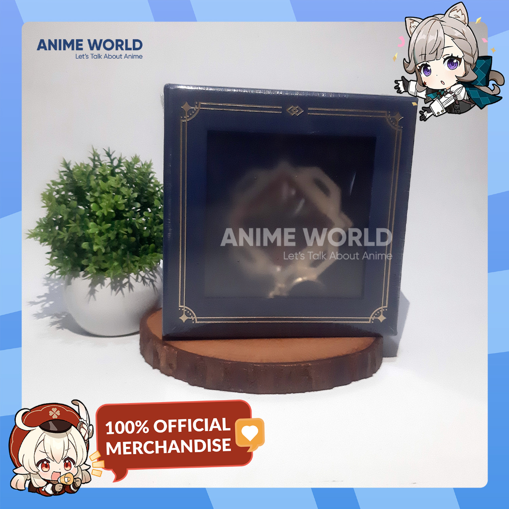 Liyue Geo Vision Hangable Ornament - Gantungan Kunci Vision Geo Liyue Genshin Impact Official Mercha