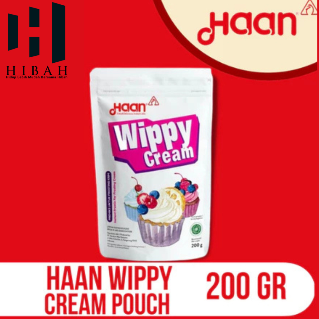 

Haan Wippy Cream Pouch 200g