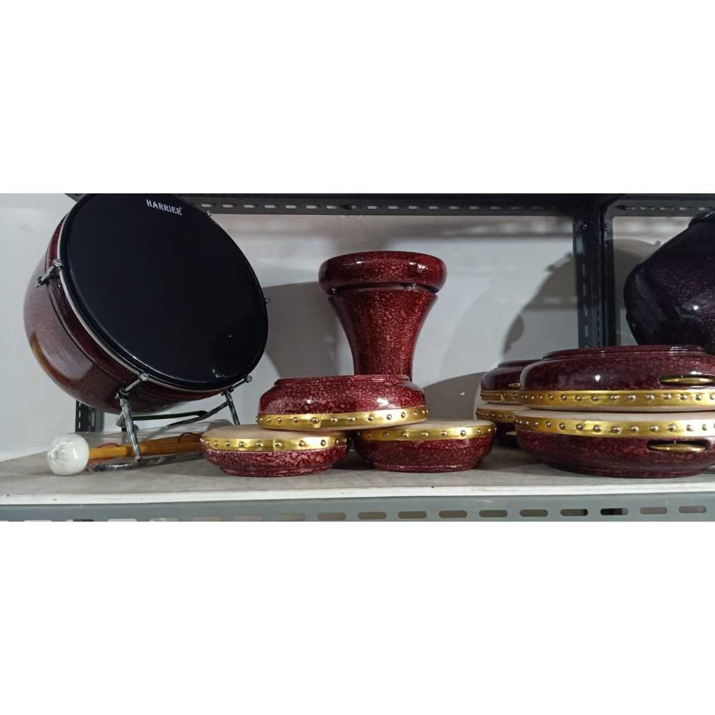 Rebana Hadro Set Polos/Rebana Hadroh Set/Hadro Set/Hadroh Set Berkualitas