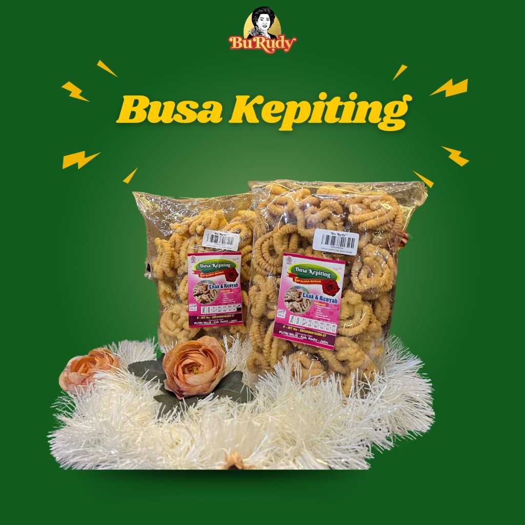 

KEPITING BUNGA MAWAR KEMASAN 250GR