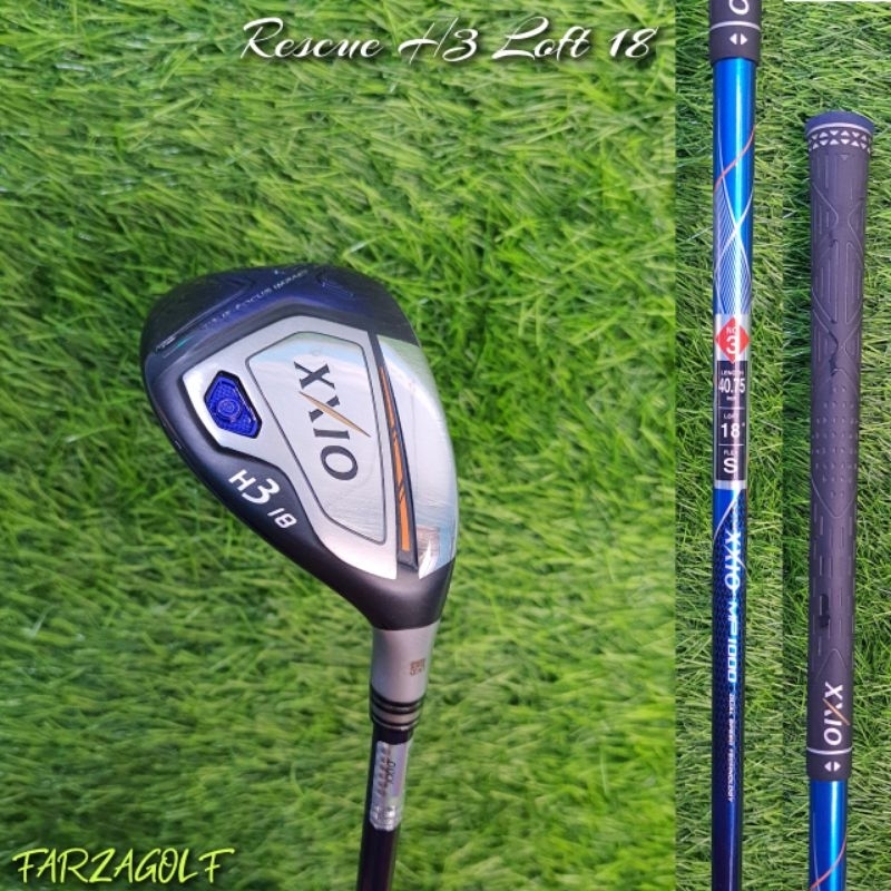 Stik Golf Hybrid Rescue 3 Loft 18 XXIO MP1000 Shaft Flex S