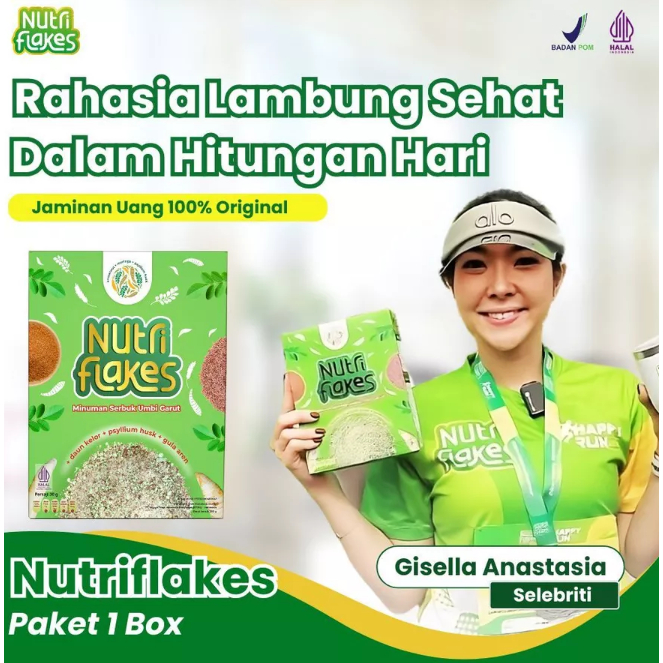 

PROMO !!! Nutriflakes - Makanan Sarapan Sereal Perbaiki System Sistem Pencernaan