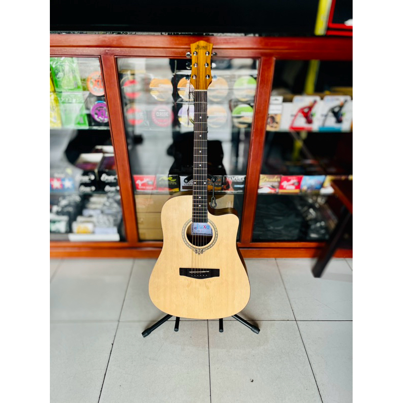 Gitar Transkustik Dluxe DW-100 TA Original Pabrikan