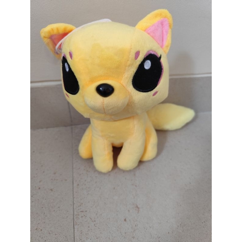 boneka rubah kucing kuning boneka lucu
