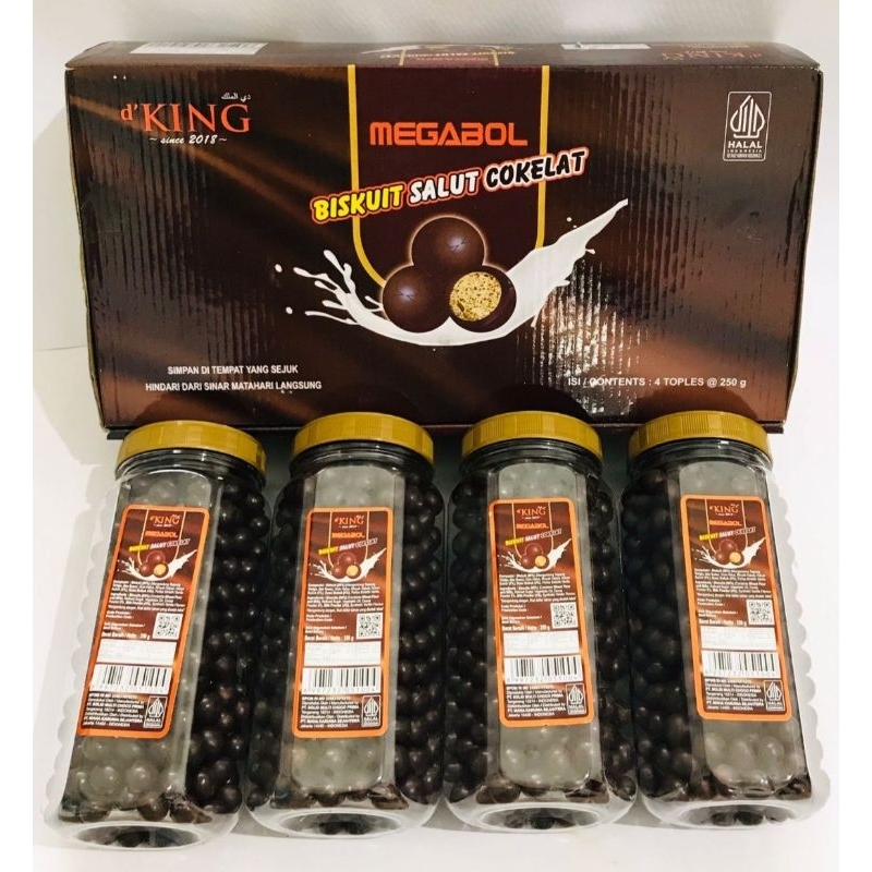 

Bonibol Cokelat Bola Toples isi 4 Toples @ 250 gram
