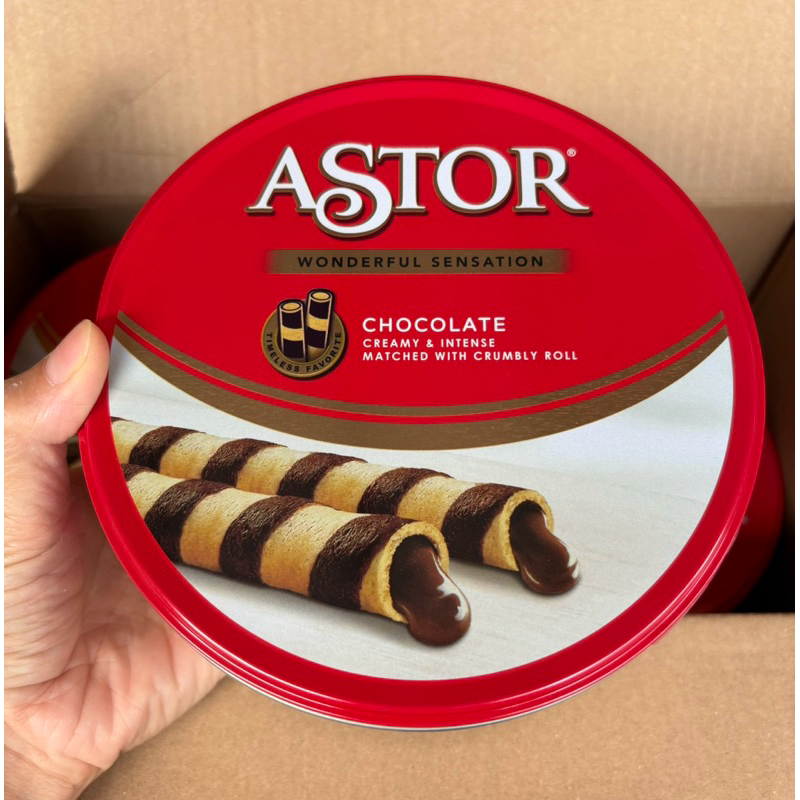 agen distributor makanan ringan hampers lebaran snack biskuit astor kaleng kecil tin wonderful sensa