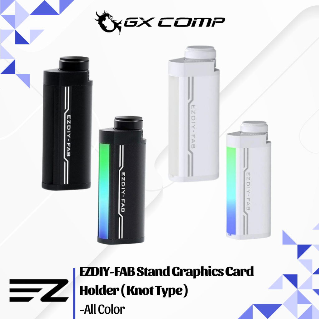 EZDIY-FAB Stand Graphics Card Holder Knot Type - VGA Holder ARGB VGA Stand - All Color