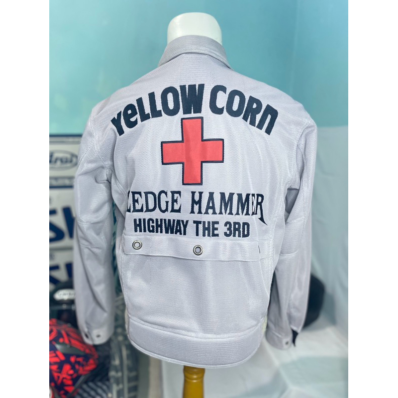 Yellow Corn light mesh jacket