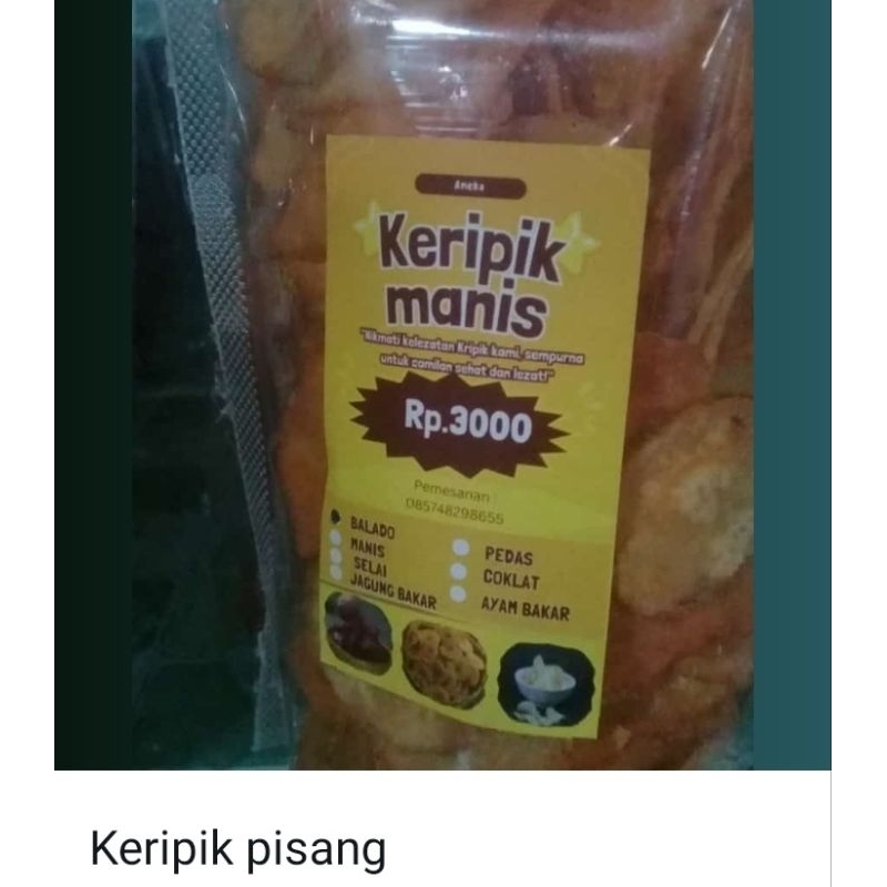 

keripik pisang 1kg
