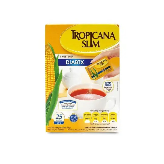 

TROPICANA SLIM SWEETENER DIABTX 25 SACHET - Diabetes