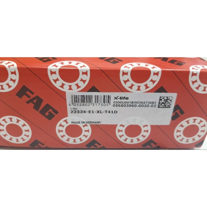 BEARING F A G 22324 E1 XL T41D
