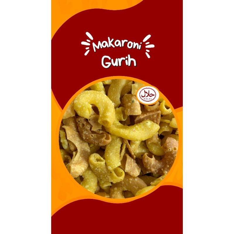 

camilan kiloan - makaroni bantet gurih dan pedas
