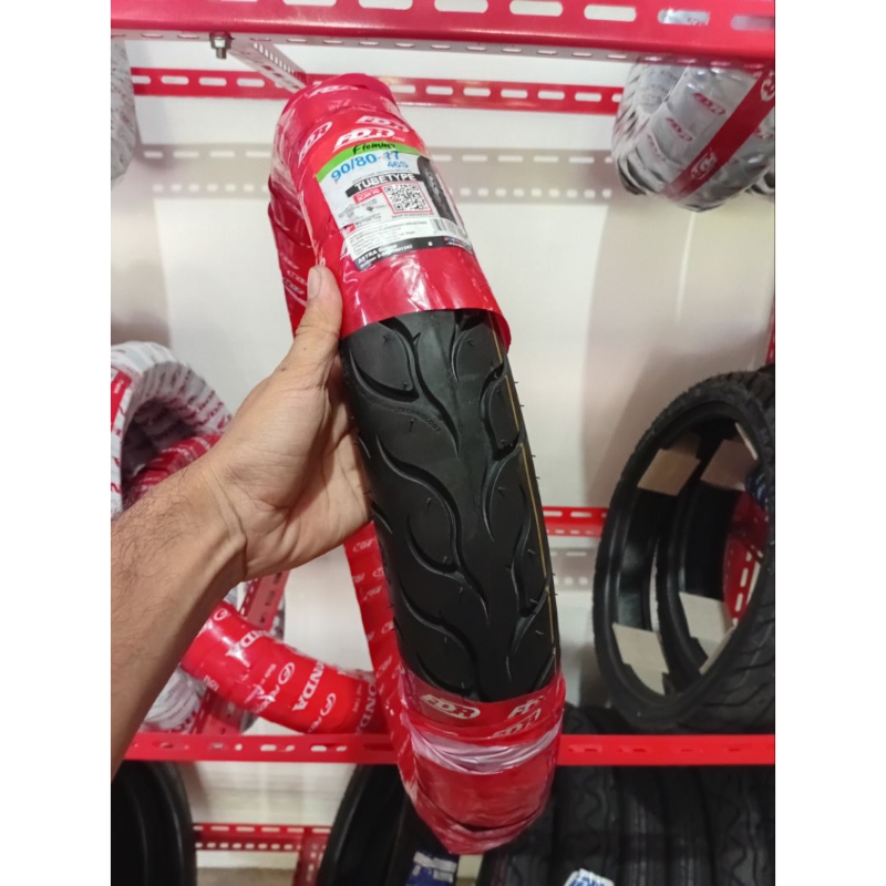 ban fdr flemmo 90/80×17 tubetype, ban ukuran donat 90/80 R17