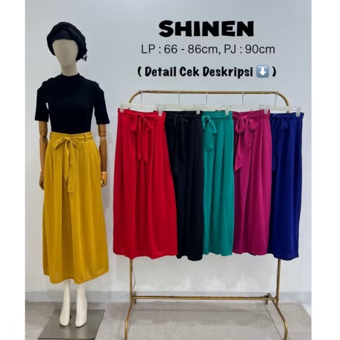 Shinen - Rok Jumpsuit Fashion Wanita Hijab - Sale Special Harga