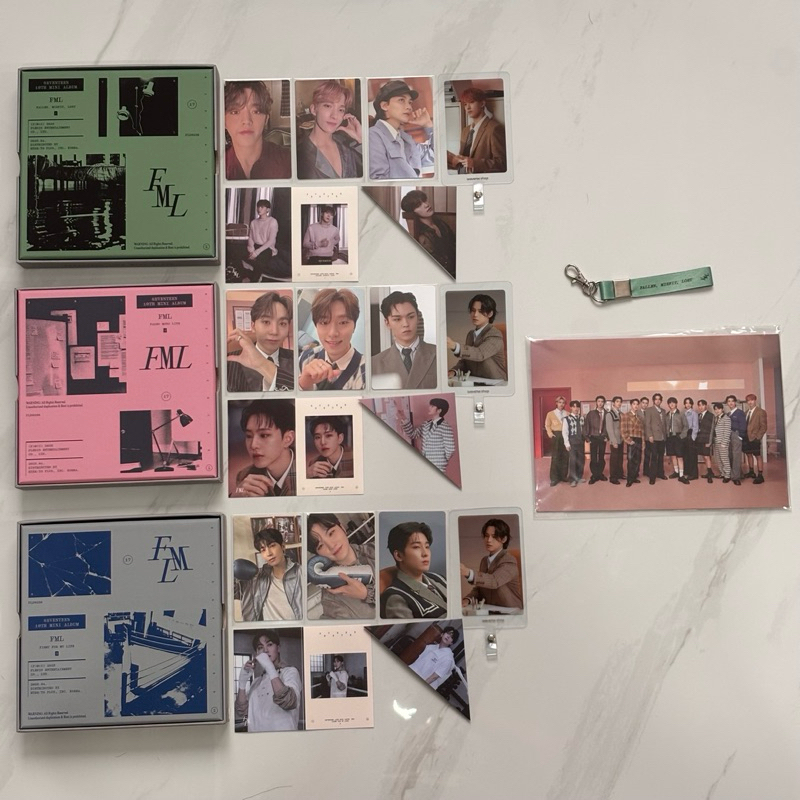 [FIRST PRESS + POB] SEVENTEEN 10TH MINI ALBUM FML (CARAT VER.) UNSEALED FULL SET WEVERSE SHOP POB PH