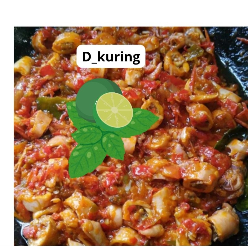 

Dkuring sambel cumi gebleg 200 gram