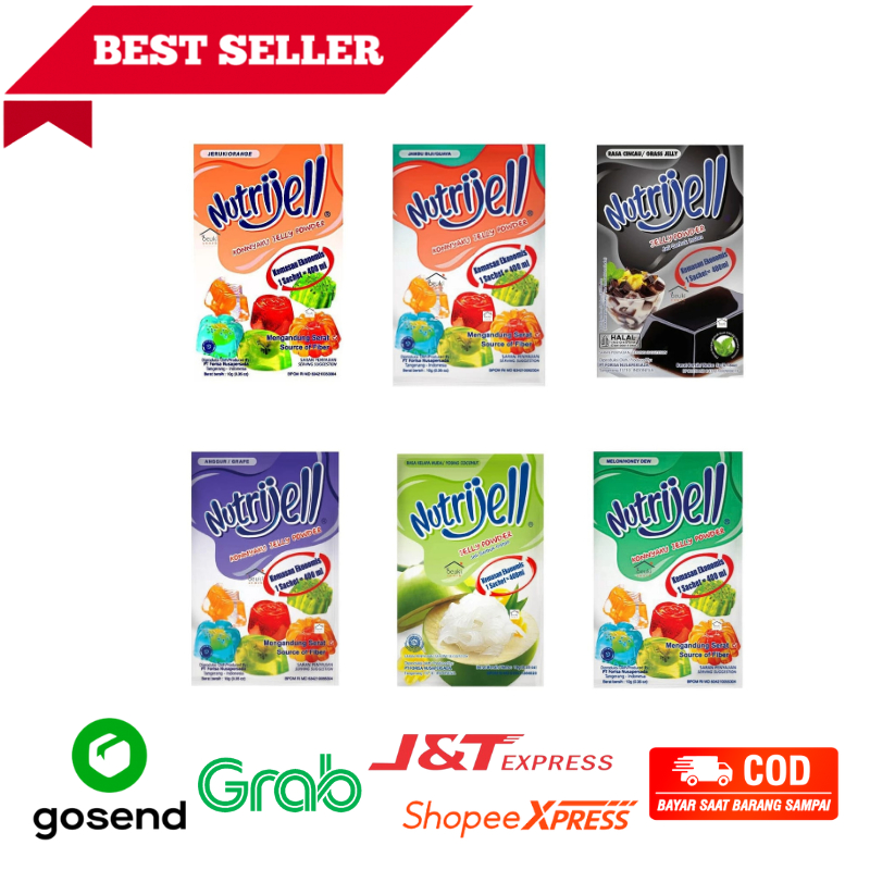 

Nutrijell Jelly Sachet Fresh All Varian Rasa Freshmat Go