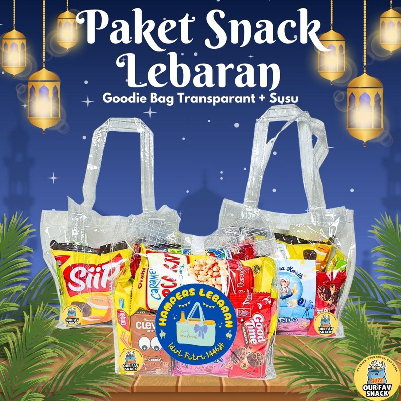 

Paket Snack Ultah dengan Susu Goodie Bag Ultah Hampers Ultah Bingkisan Snack Ultah Anak