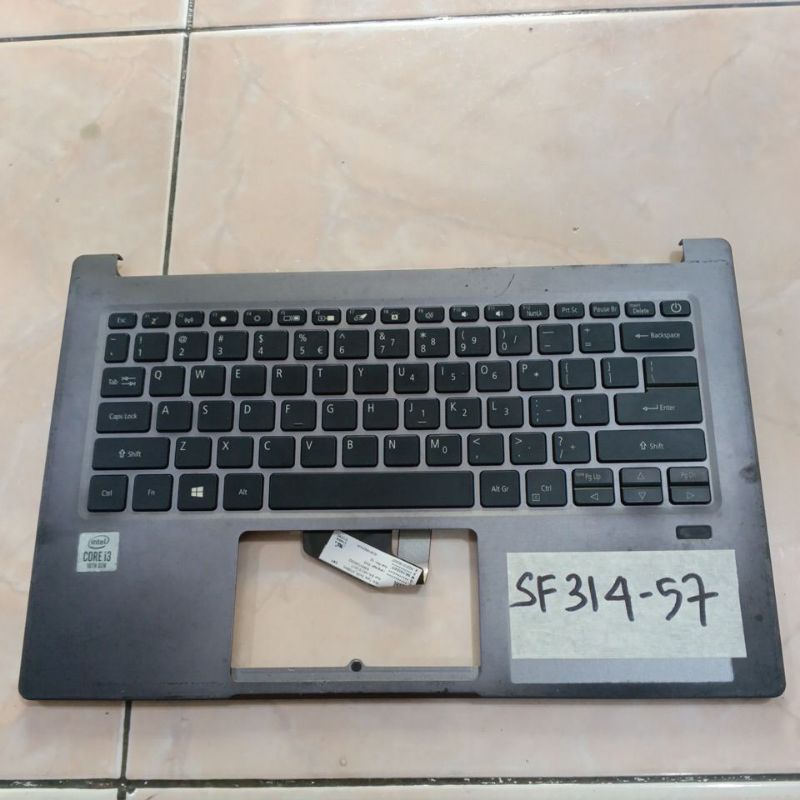 Casing Bagian Palmrest Keyboard Laptop Acer Swift 3 SF314-57 57G N19H4