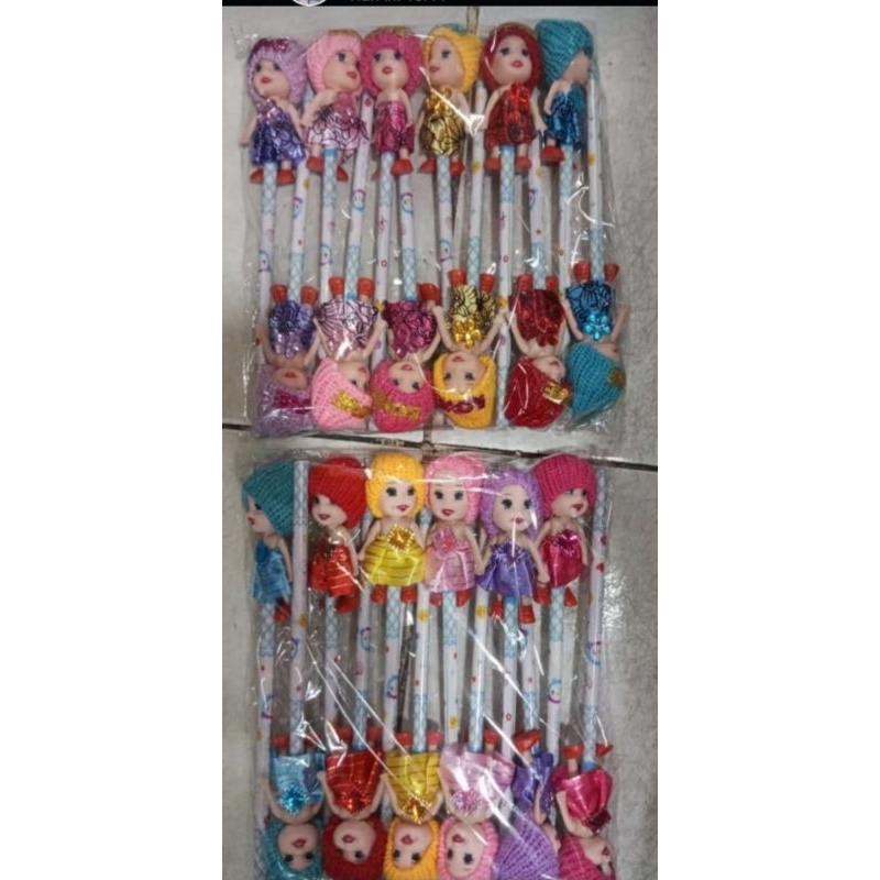 

Pensil Boneka 12pcs