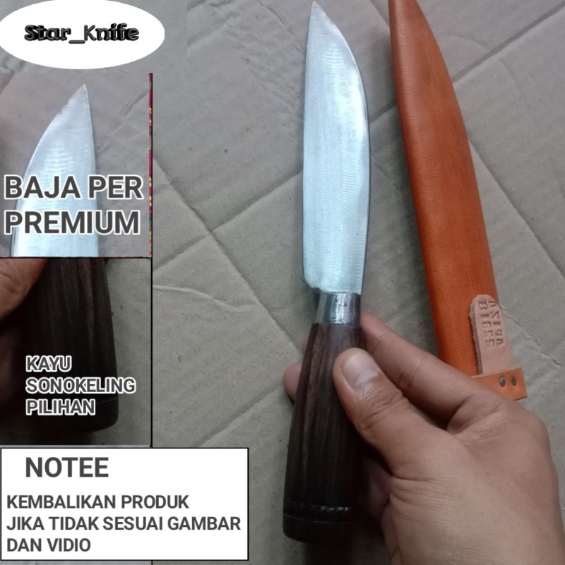 pisau dapur khas Lampung, pisau sisit daging,potong daging