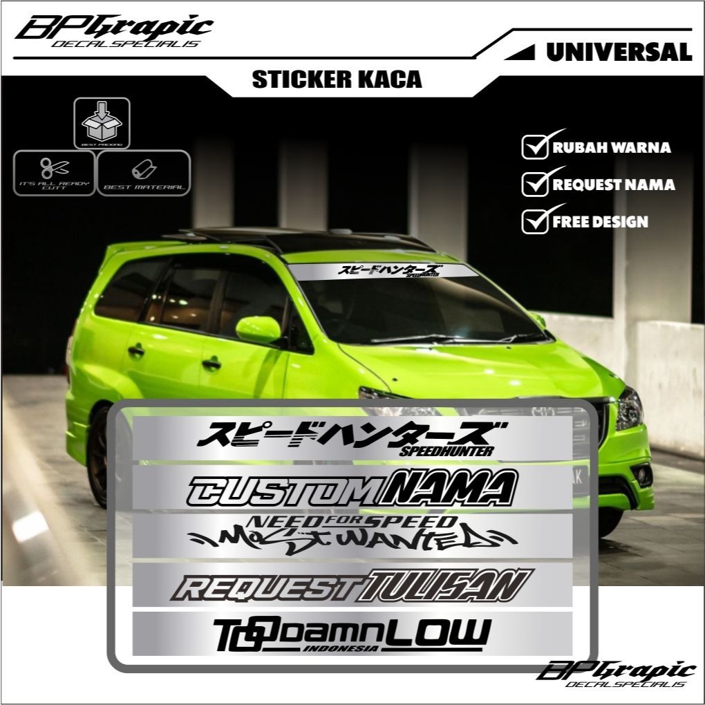 

BPGraphic Stiker Kaca Bismilah 150 x 20 CM KODE DOTR