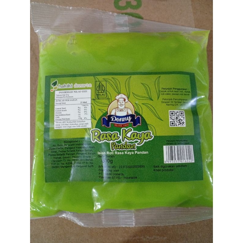 

Donny Selai Rasa Kaya Pandan (500gr)