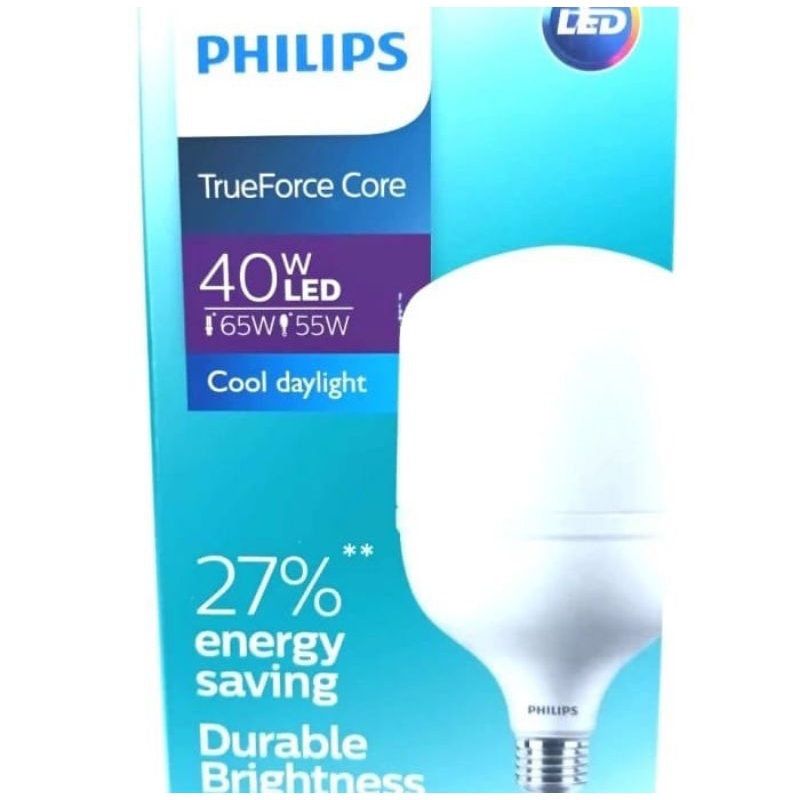 Lampu LED Philips 40 WATT cahaya putih super terang
