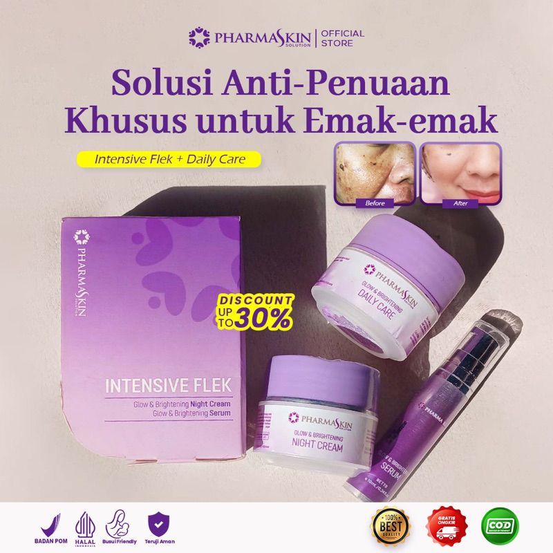 Pharmaskin Krim Flek Hitam - Intensive Flek Hitam 1set