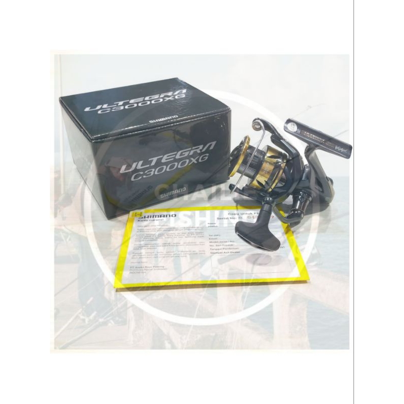 Reel Shimano ULTEGRA 2025 1000 s/d 5000 | GARANSI RESMI SHIMANO 1 TAHUN Reel Spining