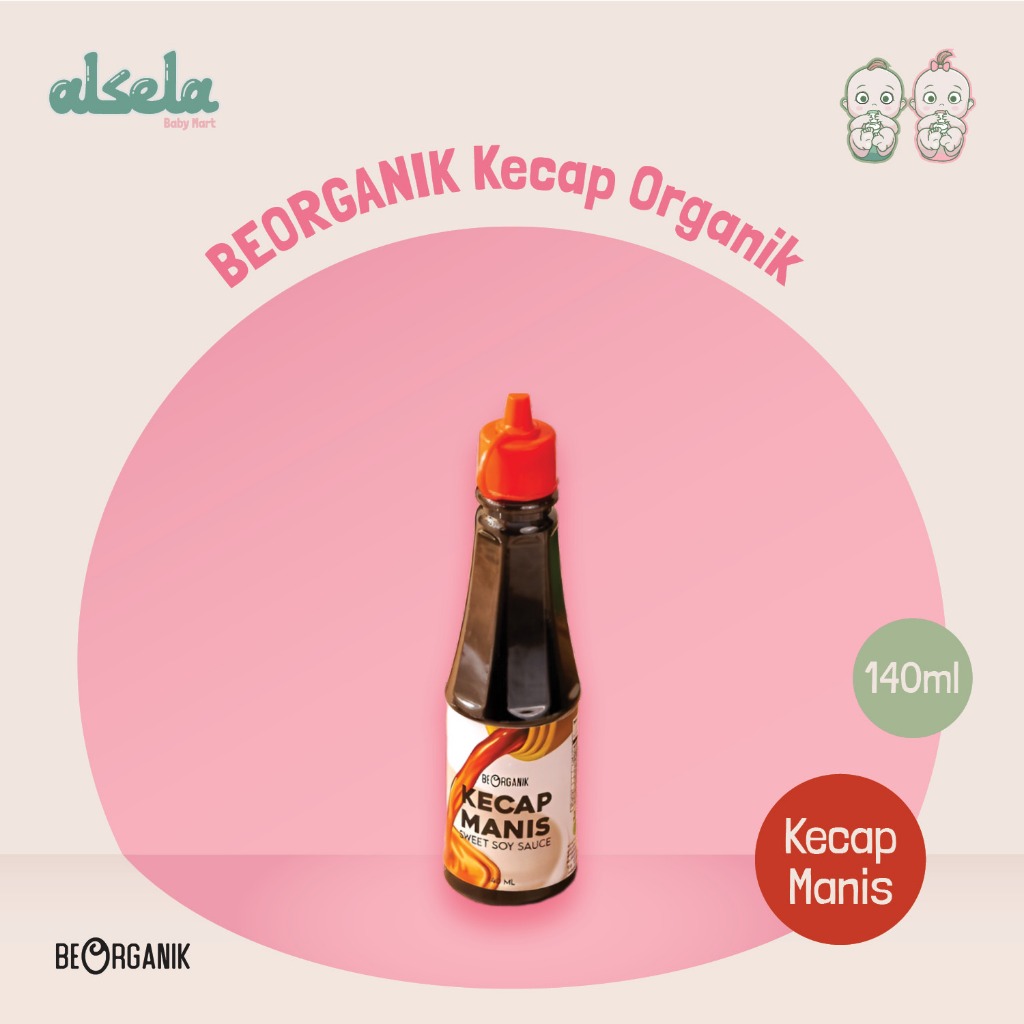 

Beorganik Kecap Manis Organik Non GMO & Non MSG Sweet Soy Sauce Halal Organic