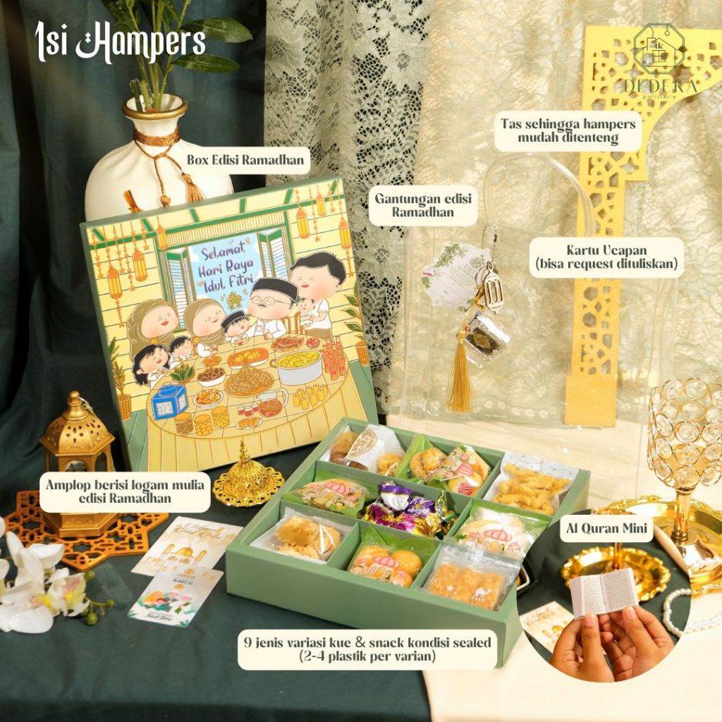 

Promo 7.7 Hampers Premium Lebaran Gift (Model 4)/Rayana Package/Ramadhan Hampers