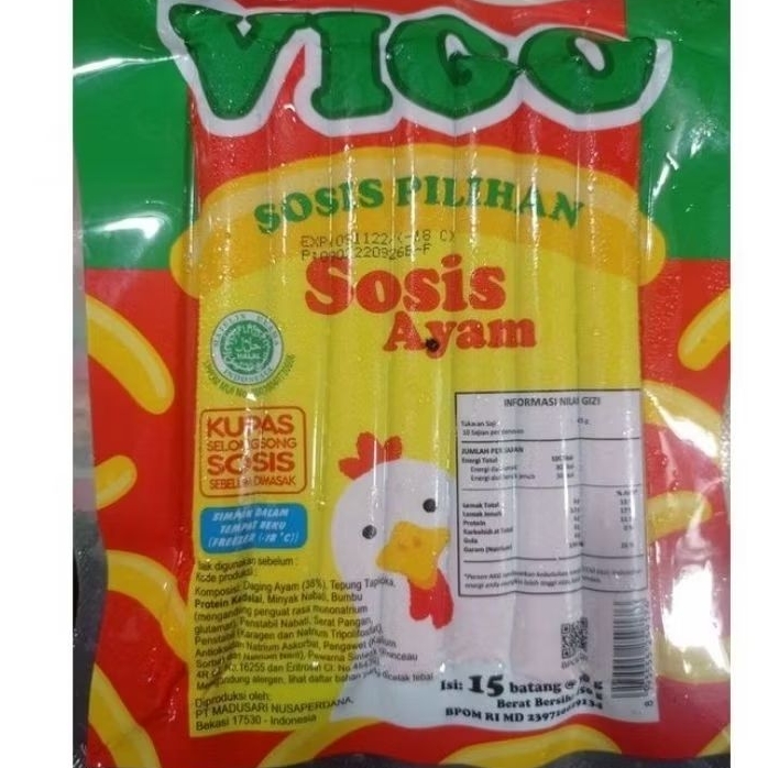 

Vigo Sosis 450gr