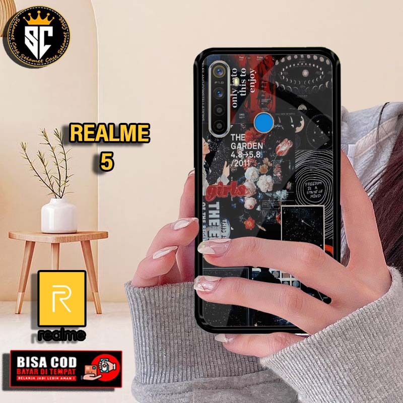Case REALME 5 (Motif NASA SPACE) SLAMET Case Terbaru softcase dan hardcase m Case - Casing - Kondglo
